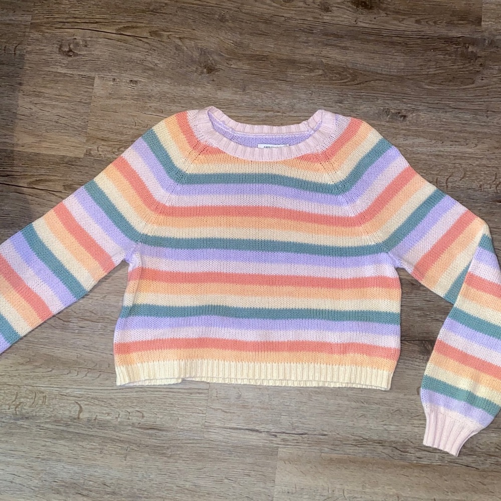 American Eagle striped sweater